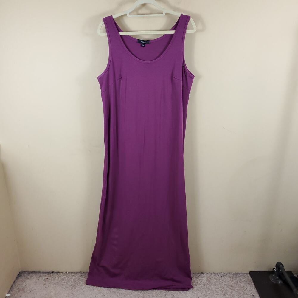 Ellos Purple Maxi Tank Dress Size 14/16